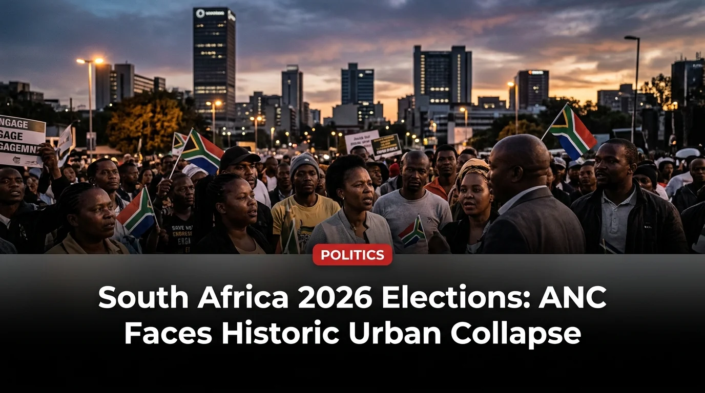 South Africa 2026 Elections: ANC Faces Historic Urban Collapse