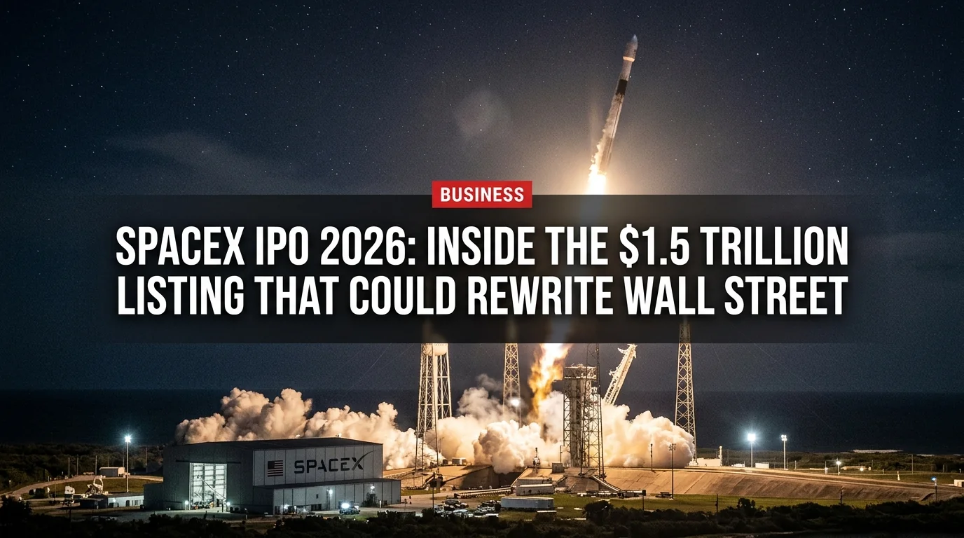 SpaceX IPO 2026: Inside the $1.5 Trillion Listing That Could Rewrite Wall Street