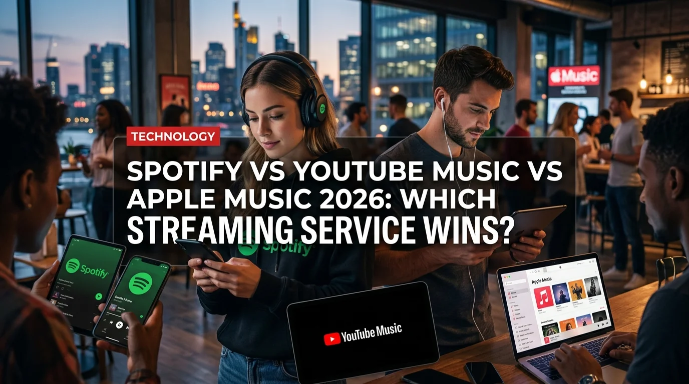 Spotify vs YouTube Music vs Apple Music 2026: Which Streaming Service Wins?