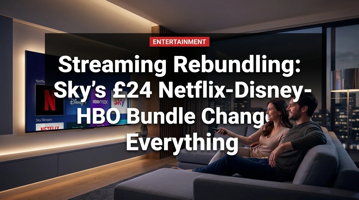 Streaming Rebundling: Sky's £24 Netflix-Disney-HBO Bundle Changes Everything