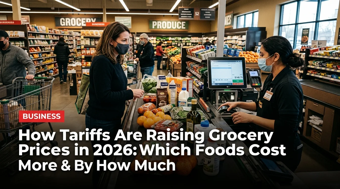 How Tariffs Are Raising Grocery Prices in 2026: Which Foods Cost More & By How Much