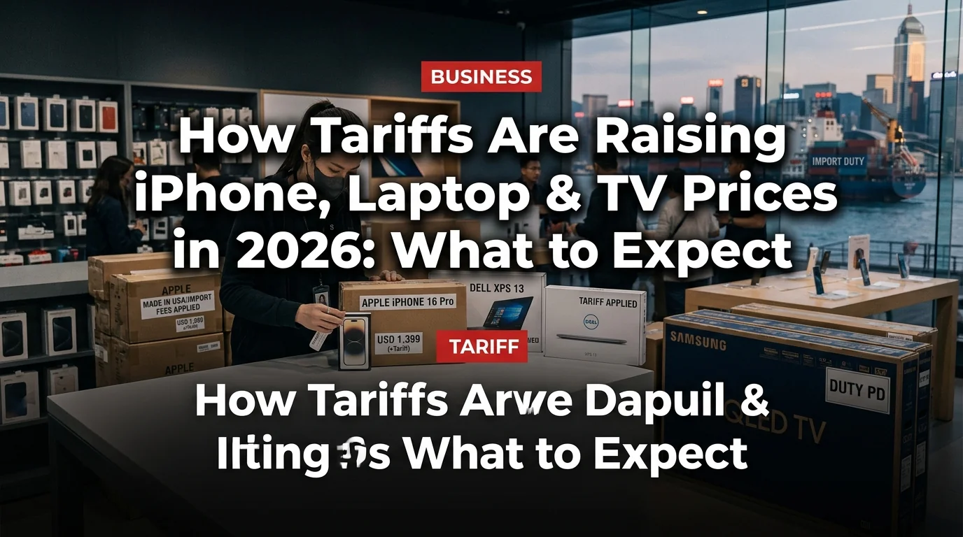 How Tariffs Are Raising iPhone, Laptop & TV Prices in 2026: What to Expect