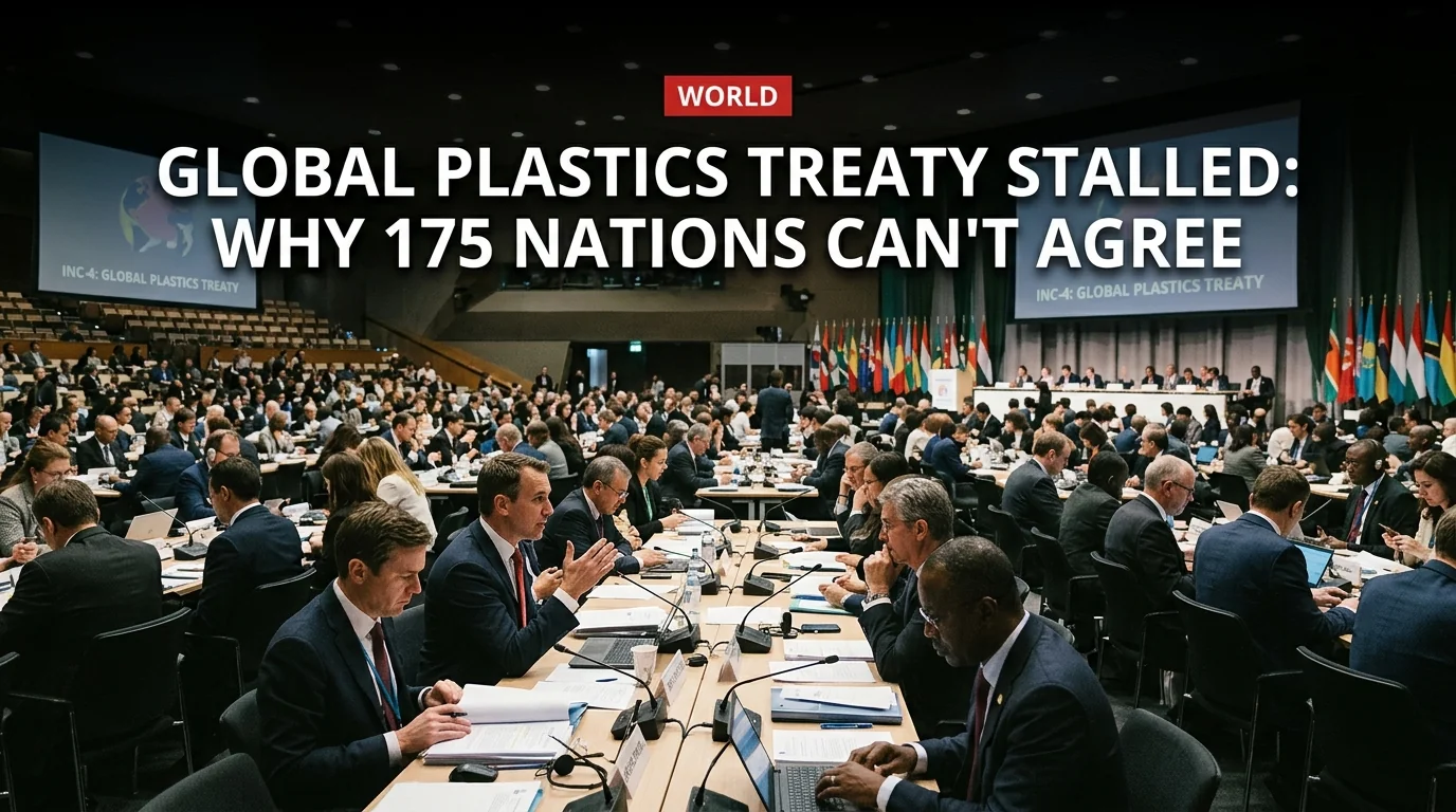 Global Plastics Treaty Stalled: Why 175 Nations Can't Agree