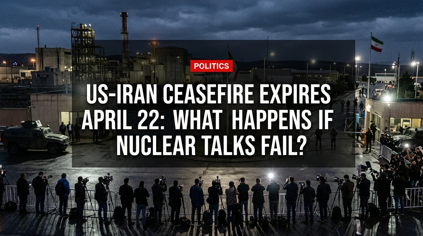 US-Iran Ceasefire Expires April 22: What Happens If Nuclear Talks Fail?