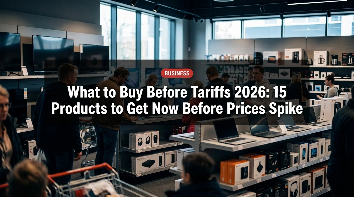 What to Buy Before Tariffs 2026: 15 Products to Get Now Before Prices Spike