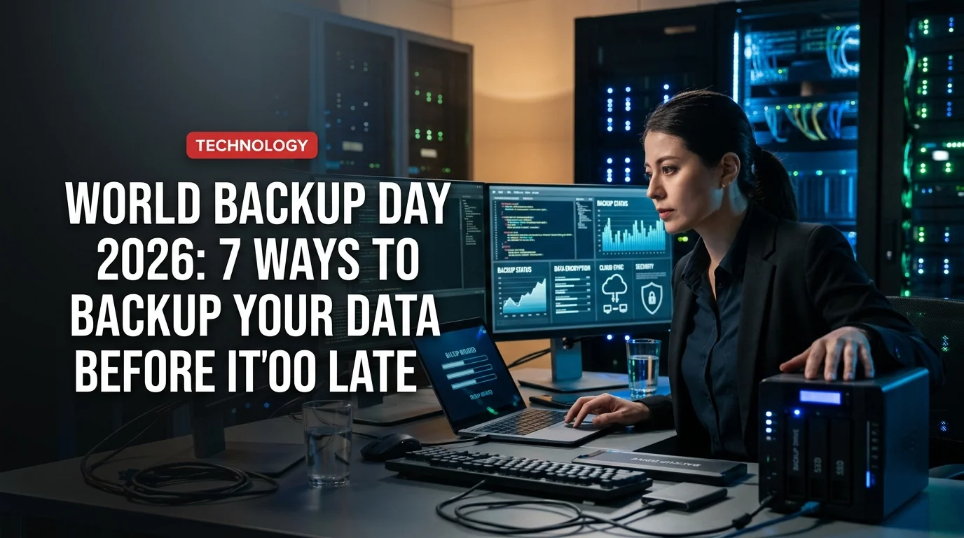 World Backup Day 2026: 7 Ways to Backup Your Data Before It's Too Late