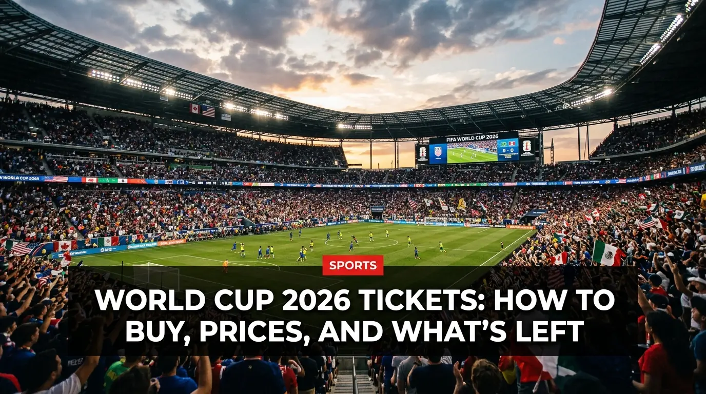 World Cup 2026 Tickets: How to Buy, Prices, and What's Left